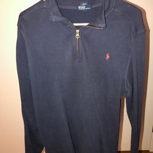 POLO BY RALPH LAUREN QUARTER ZIP SWEATER